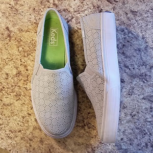 Keds Gray Slip On - Womens
